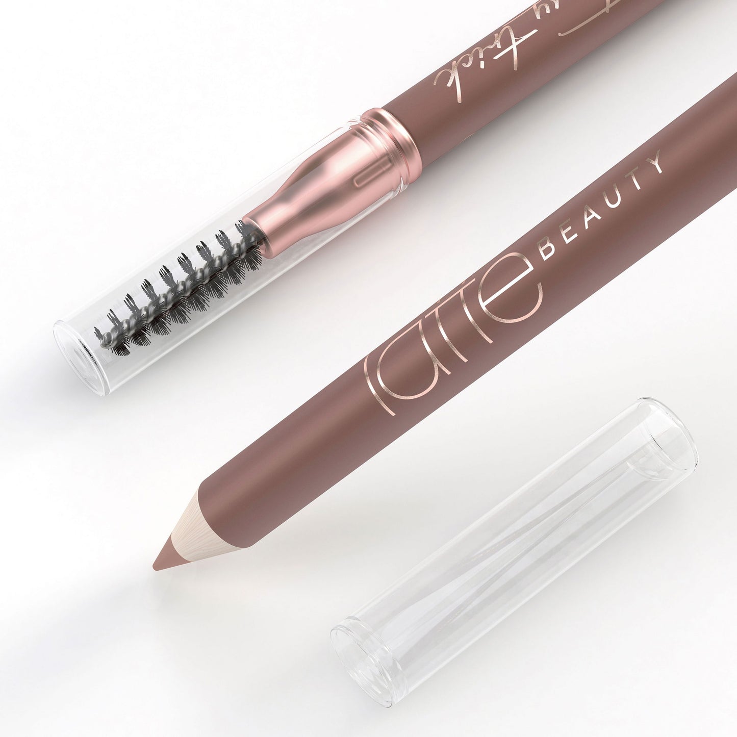 Powder eyebrow pencil